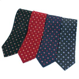 [MAESIO] KSK2687 100% Silk floral Necktie 8cm 4Color _ Men's Ties Formal Business, Ties for Men, Prom Wedding Party, All Made in Korea